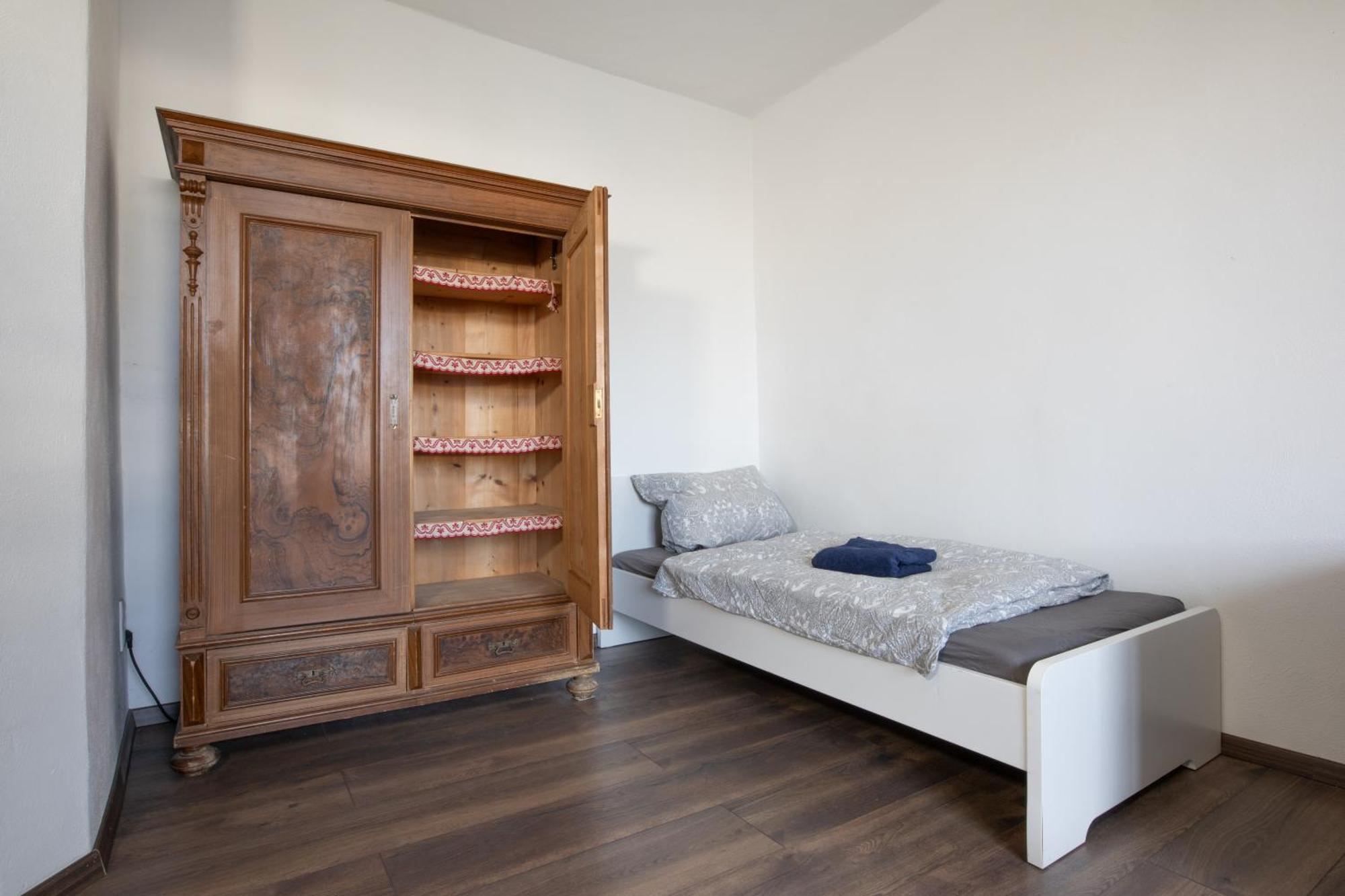 Urige Wohnung Mit Zwei Betten Und Genialer Kueche Mugeln المظهر الخارجي الصورة